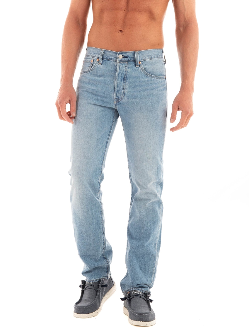 Levi's® 501® Original Regular Fit Jeans - Light Aged Denim