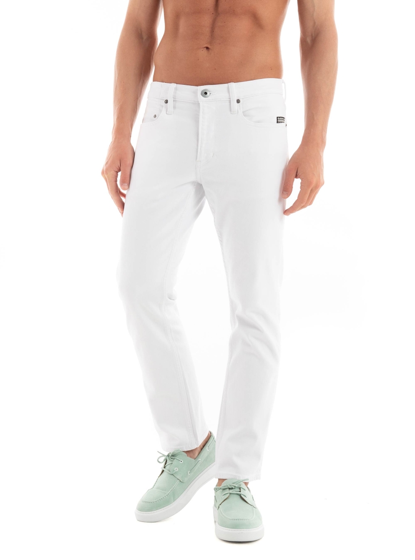 G-Star Mosa Regular Straight Fit Jeans - Off White