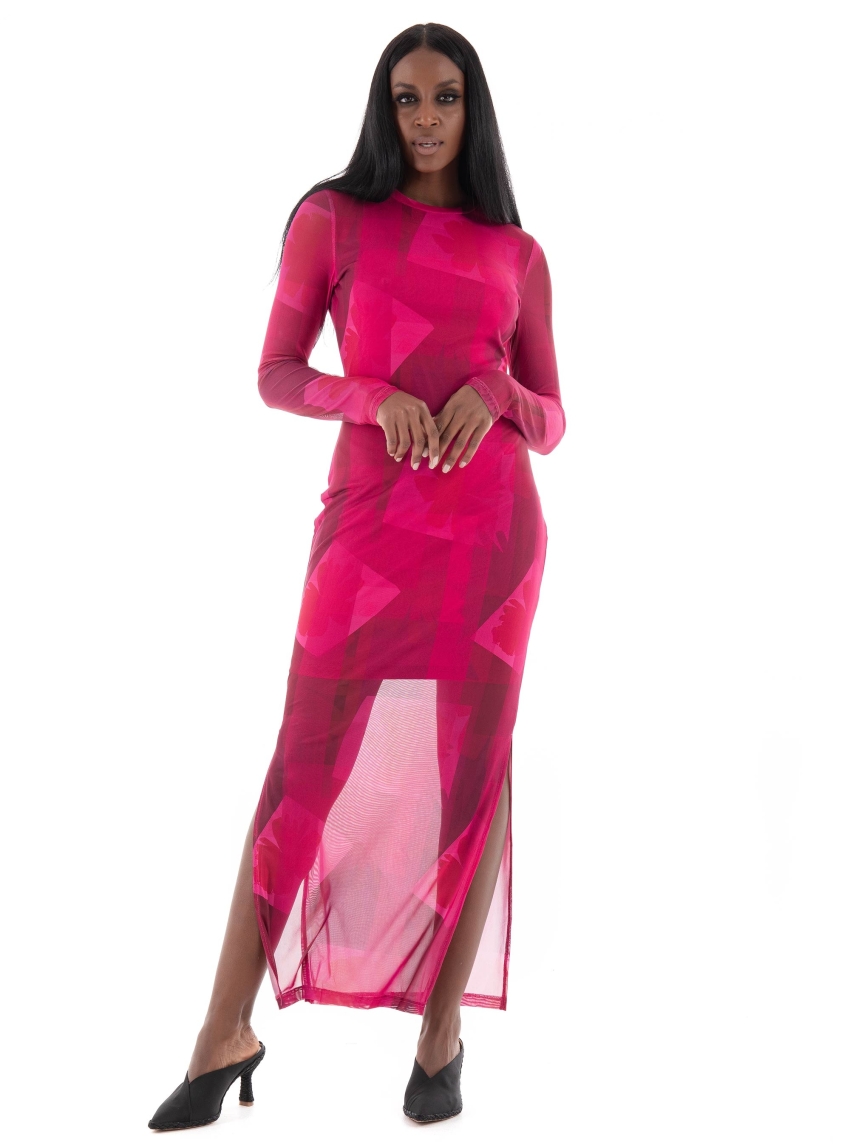 Glamorous Dress - Magenta