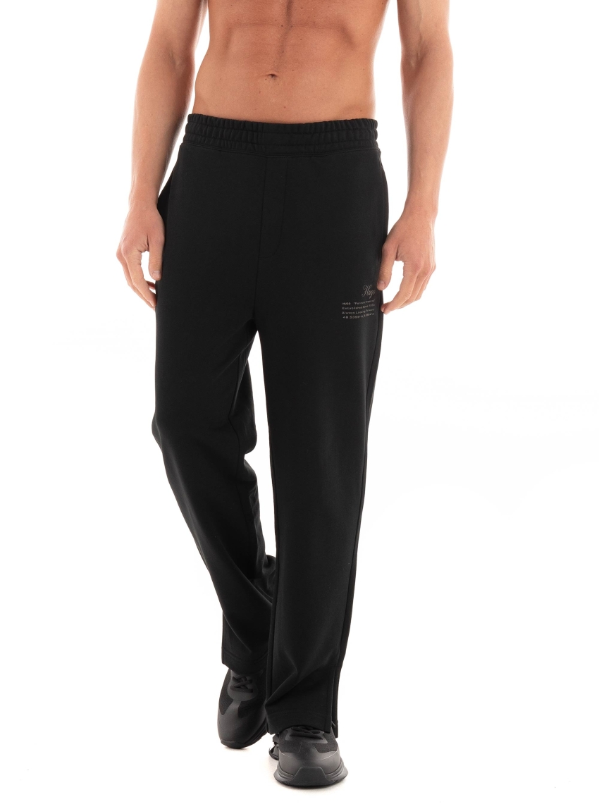 HUGO Relaxed Fit Sweat Pants  Didal - Black