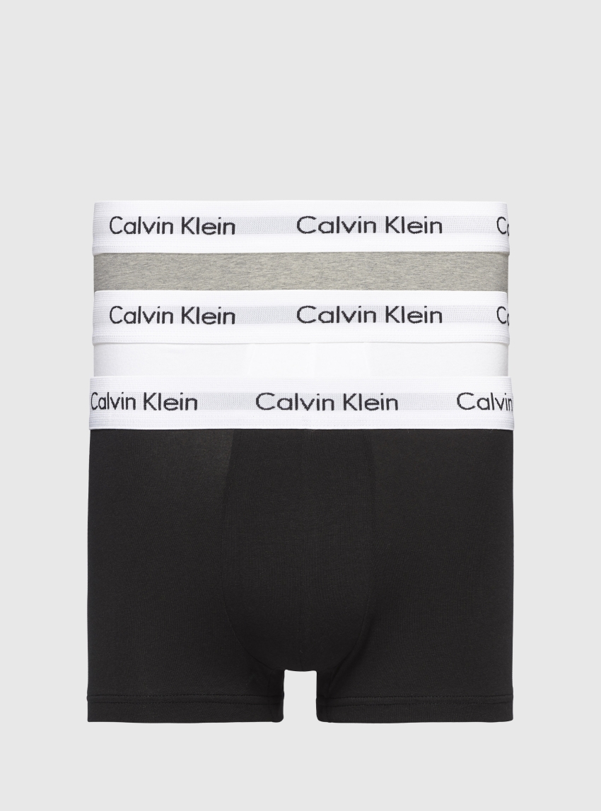 Calvin Klein 3 Pack Low Rise Trunk - Multi Colors
