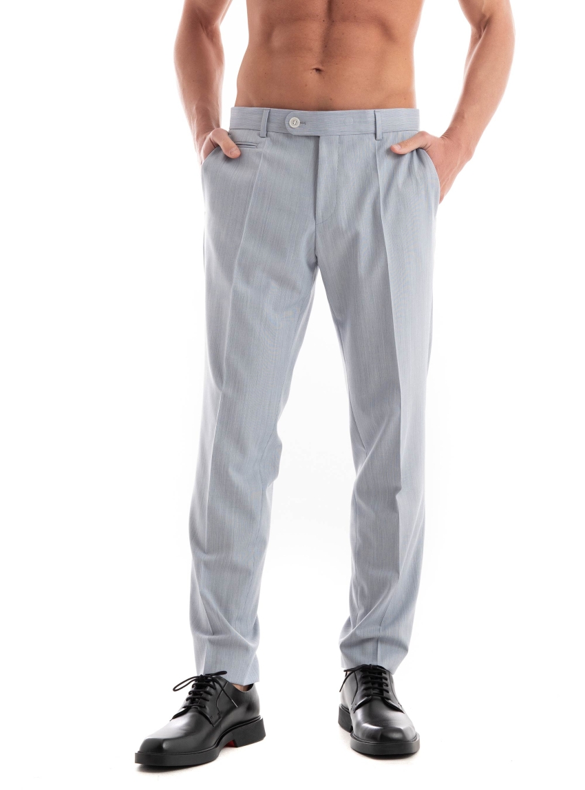 BOSS Slim Fit Pants H-Genius-DTL-242 - Light Blue