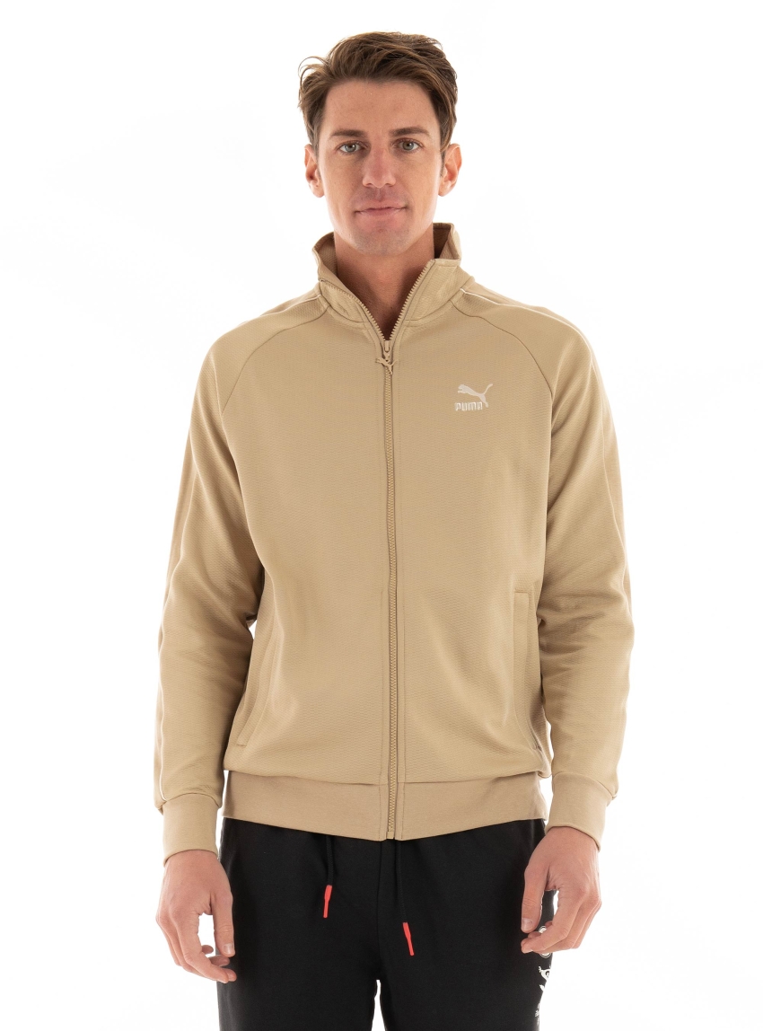 Puma T7 Track Jacket DK - Dark Beige