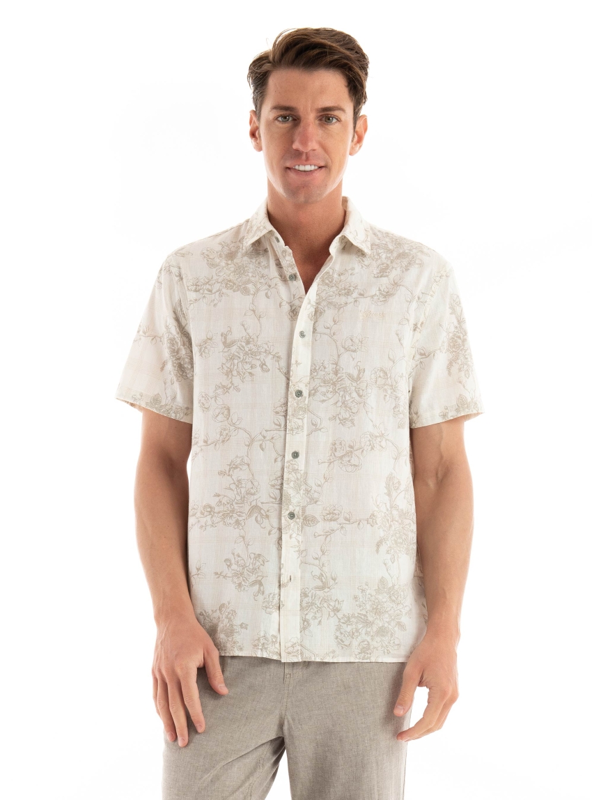 Guess Collin Overprinted Shirt - Printed