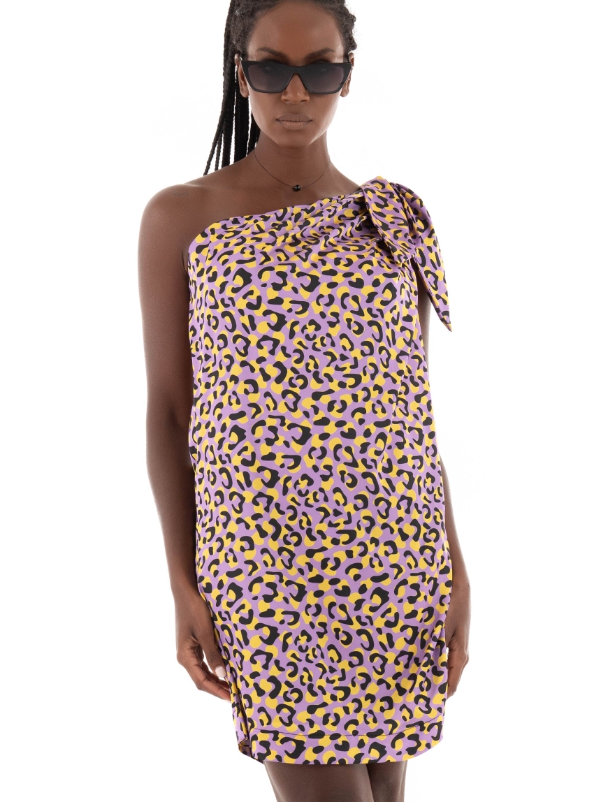 Collectiva Noir Akio Dress - Purple