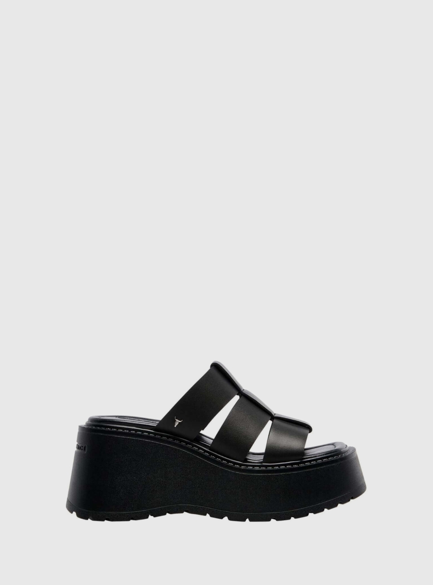 Windsor Smith Capricorn Platforms Sandals - Black