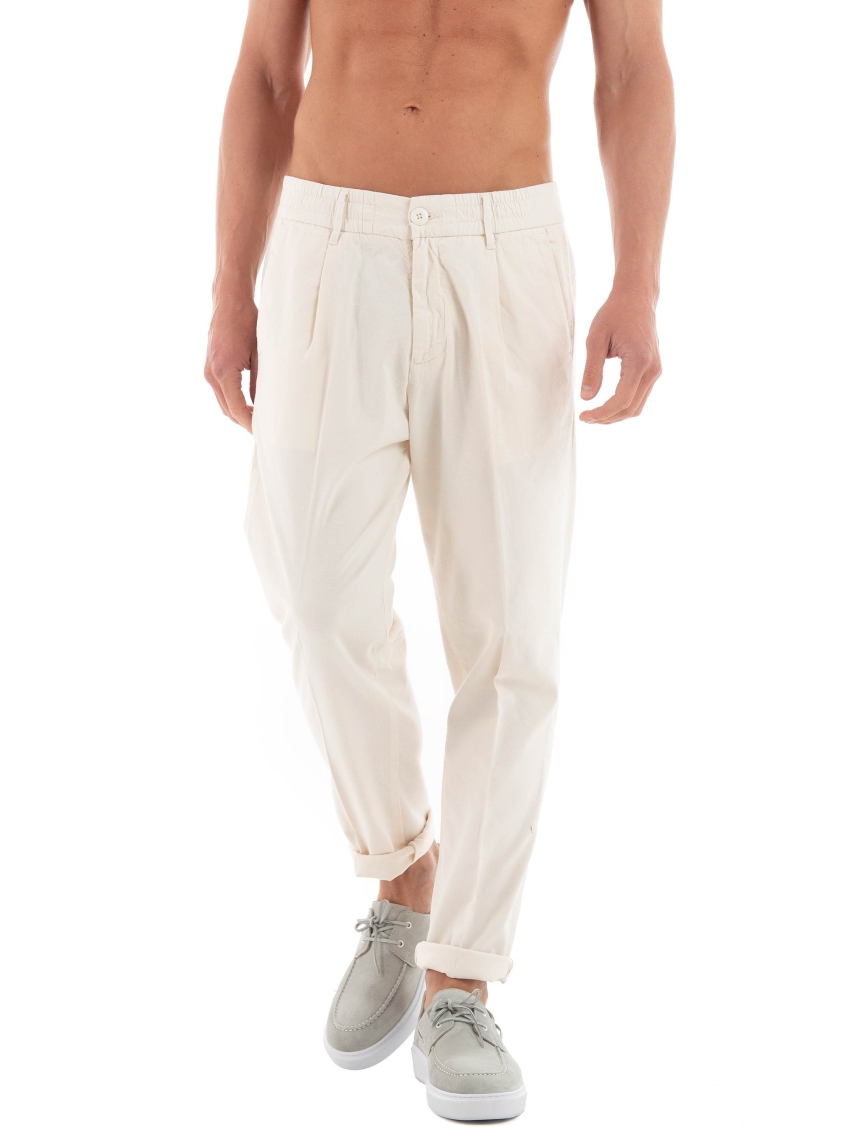 Guess Henry Regular Fit Pants - White