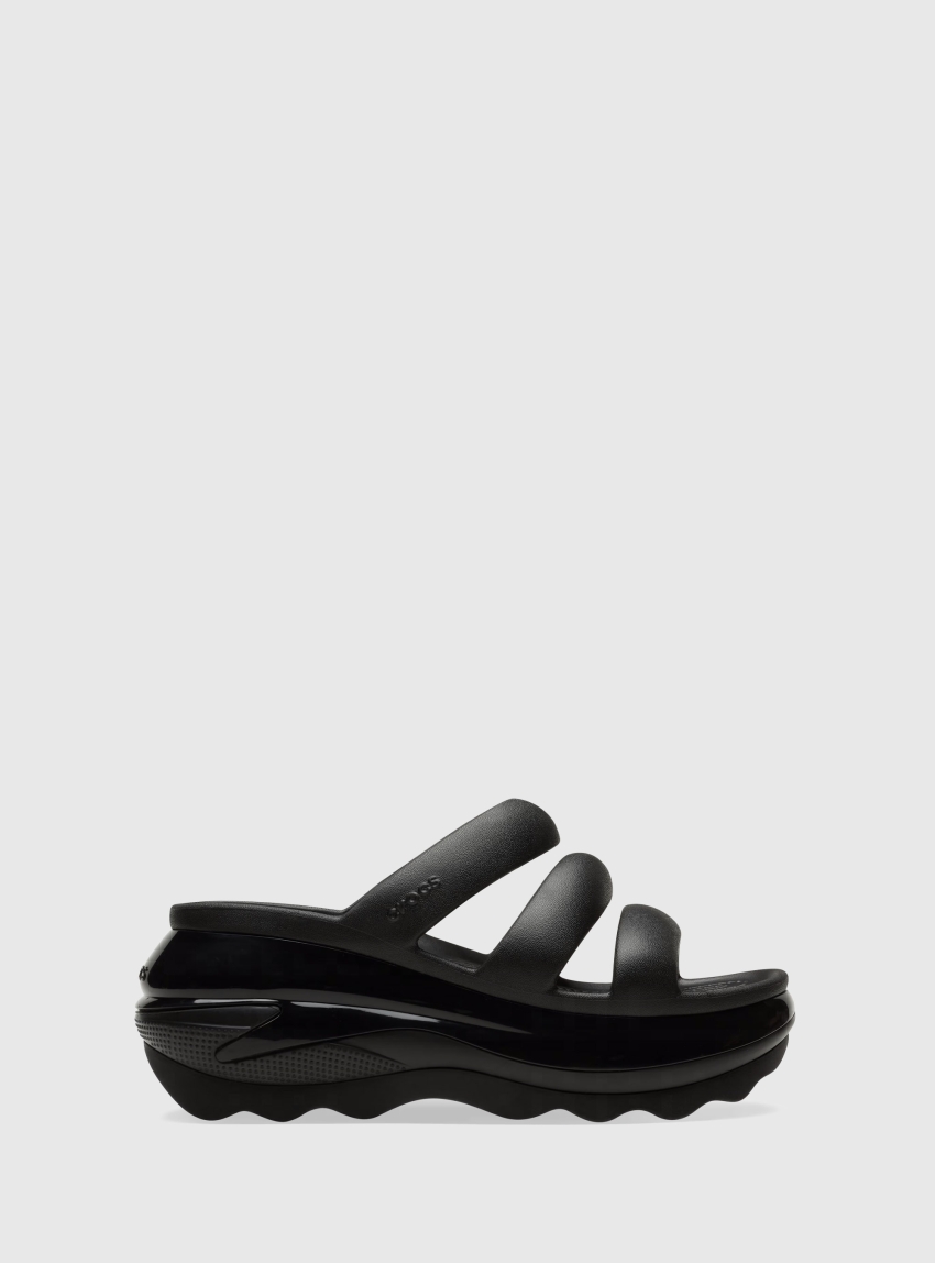 Crocs Mega Crush Triple Strap - Black