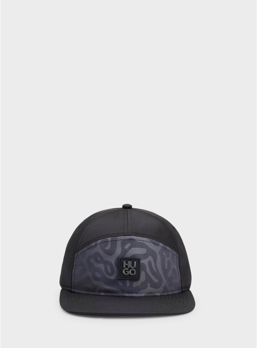 HUGO Logo Cap Lars-PP-ME - Black