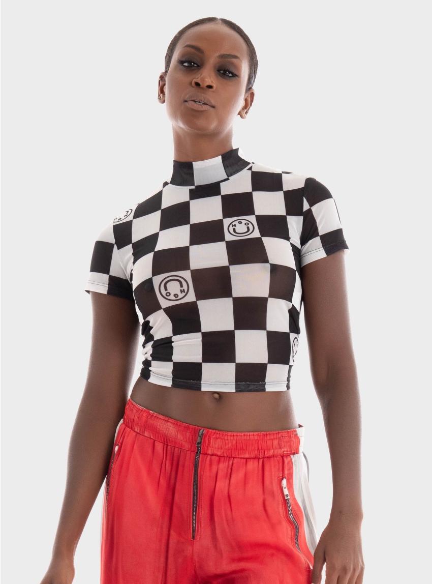 HUGO Crop Top Dalorra_B - Multi Colors