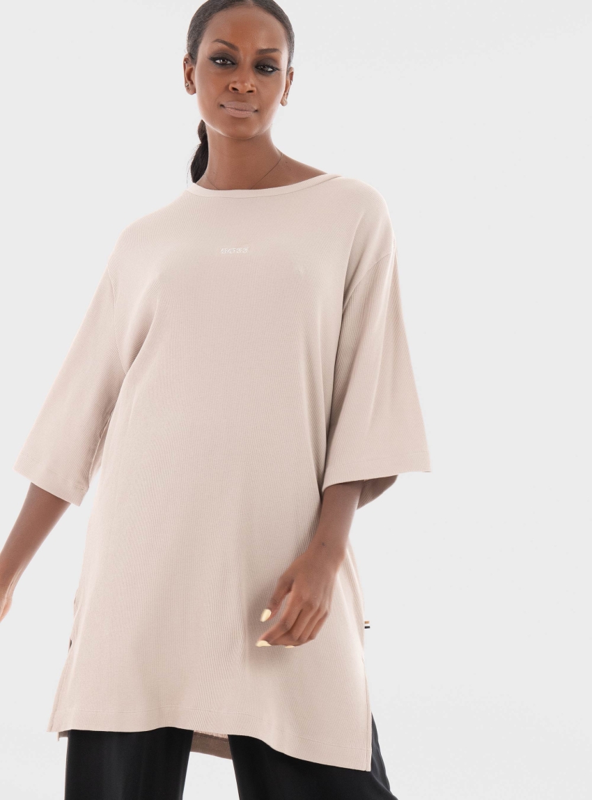 BOSS T-Shirt Dress Betty - Beige