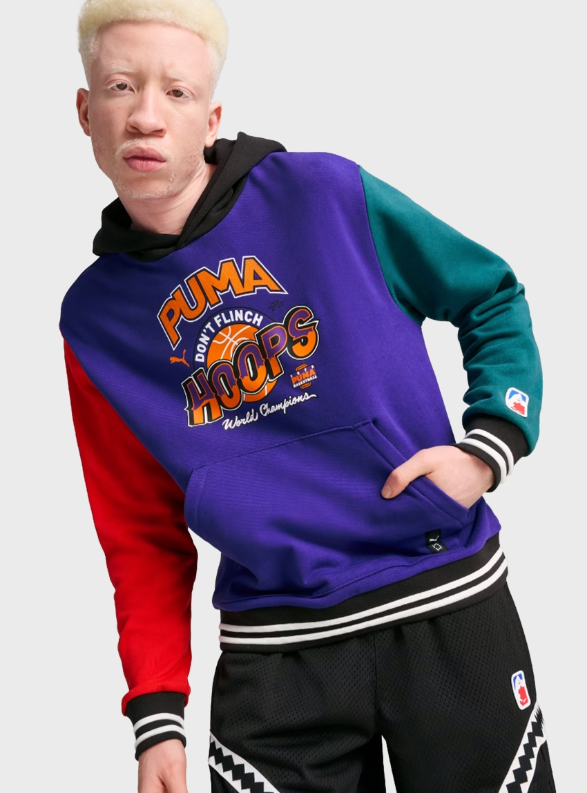 Puma Bandwagon Basketball Hoodie - Multi Colors