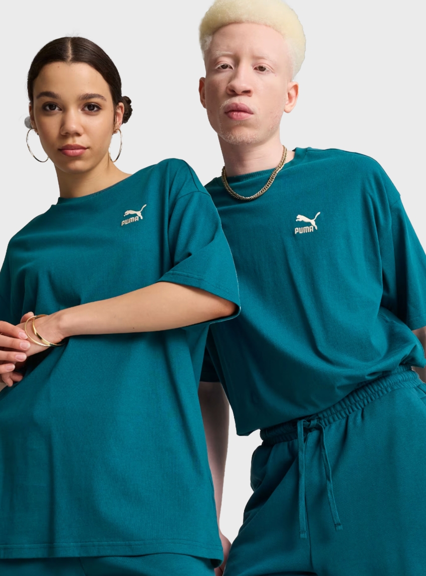 Puma BETTER CLASSICS Oversized Tee - Teal