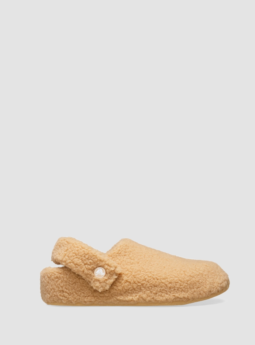 Crocs Classic Cozzzy Slippers - Beige