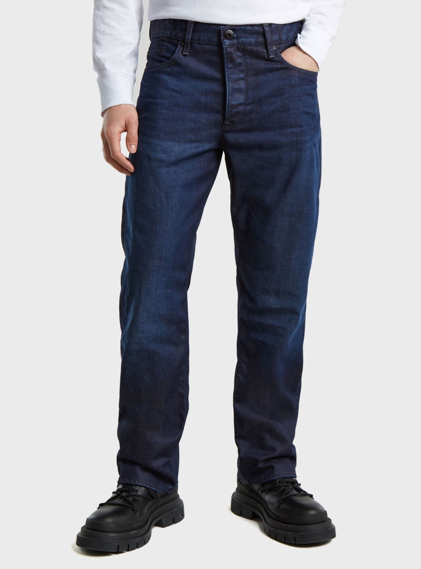 G-Star Dakota Regular Straight Jeans - Dark Aged Denim