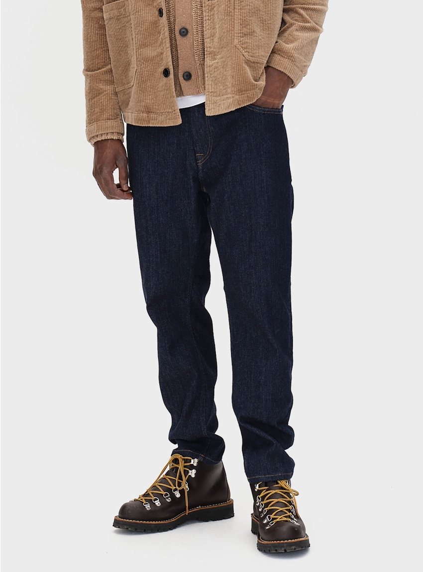 Gabba Carl FX Loose Straight Fit Jeans - Unwashed Denim