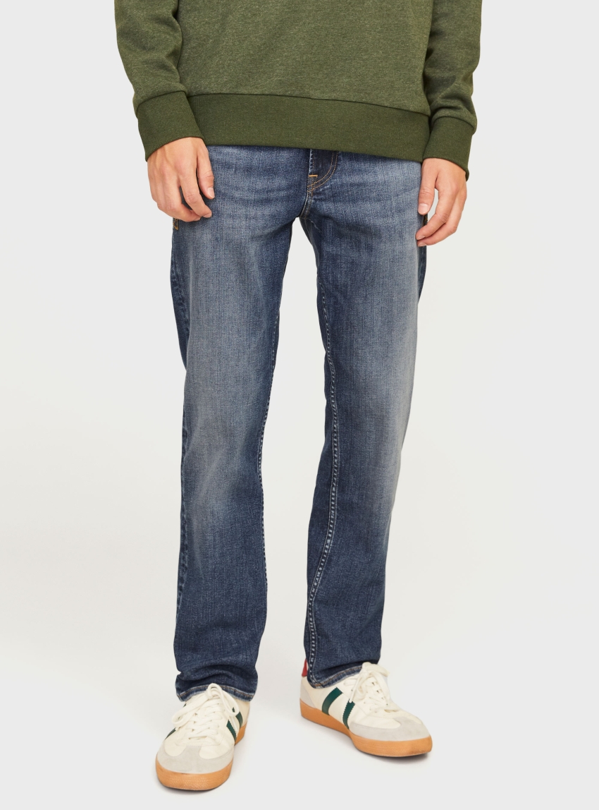 Jack & Jones Clark Vintage Cb 060 Relaxed Fit Jeans - Medium Aged Denim