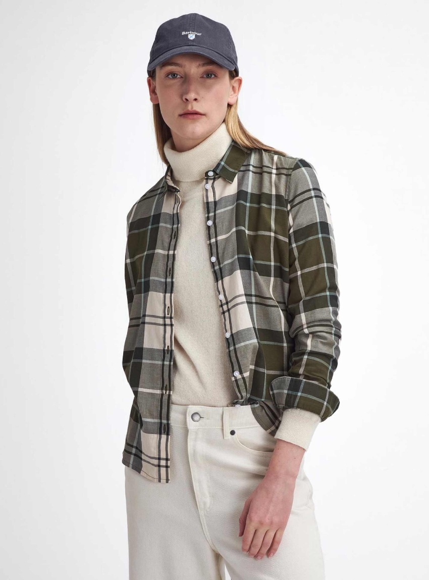 Barbour Bredon Regular Shirt - Olive 