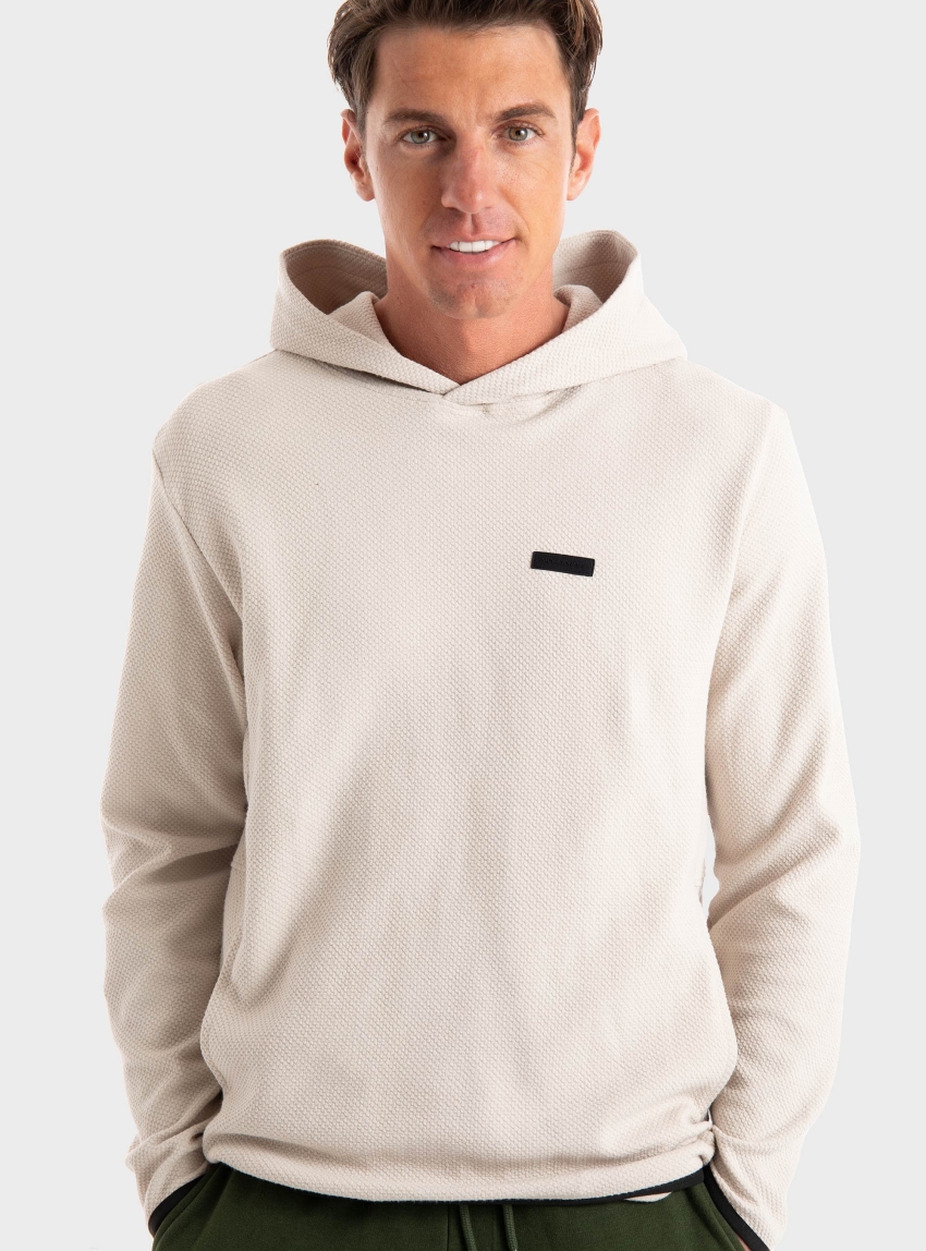 Jack & Jones Jcocharlie Hoodie - Light Beige
