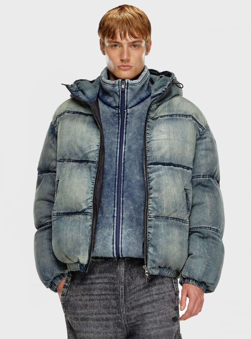 Diesel W-Mons Jacket - Denim