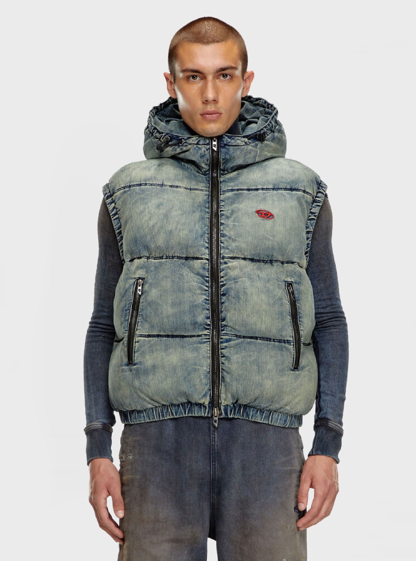 Diesel W-Mons-Sl Jacket - Denim