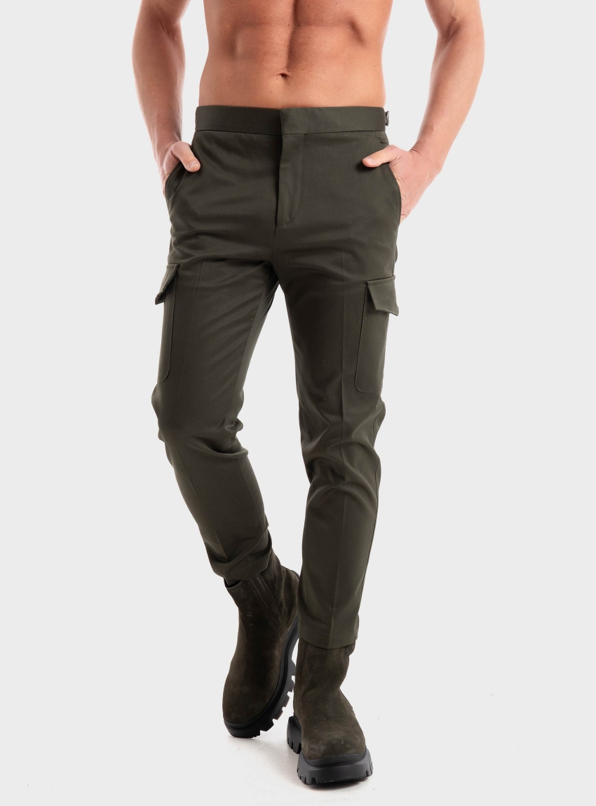 Be Able Trousers - Dark Olive Green