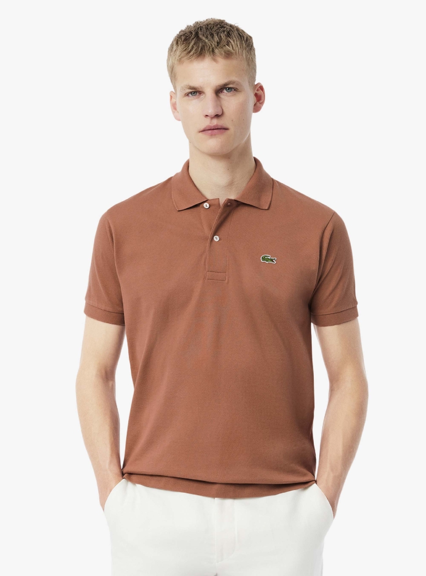 Lacoste Classic Fit Original L.12.12 Polo Shirt - Light Brown