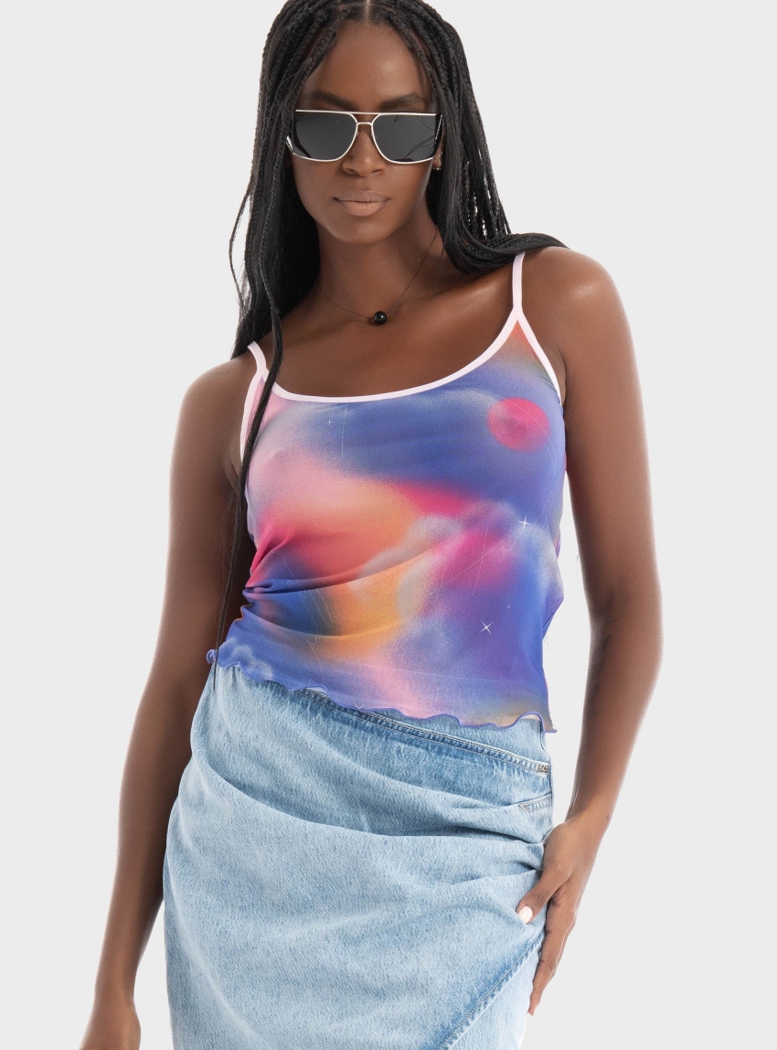 HUGO Slim Fit Top Dorinela_B - Multi Colors