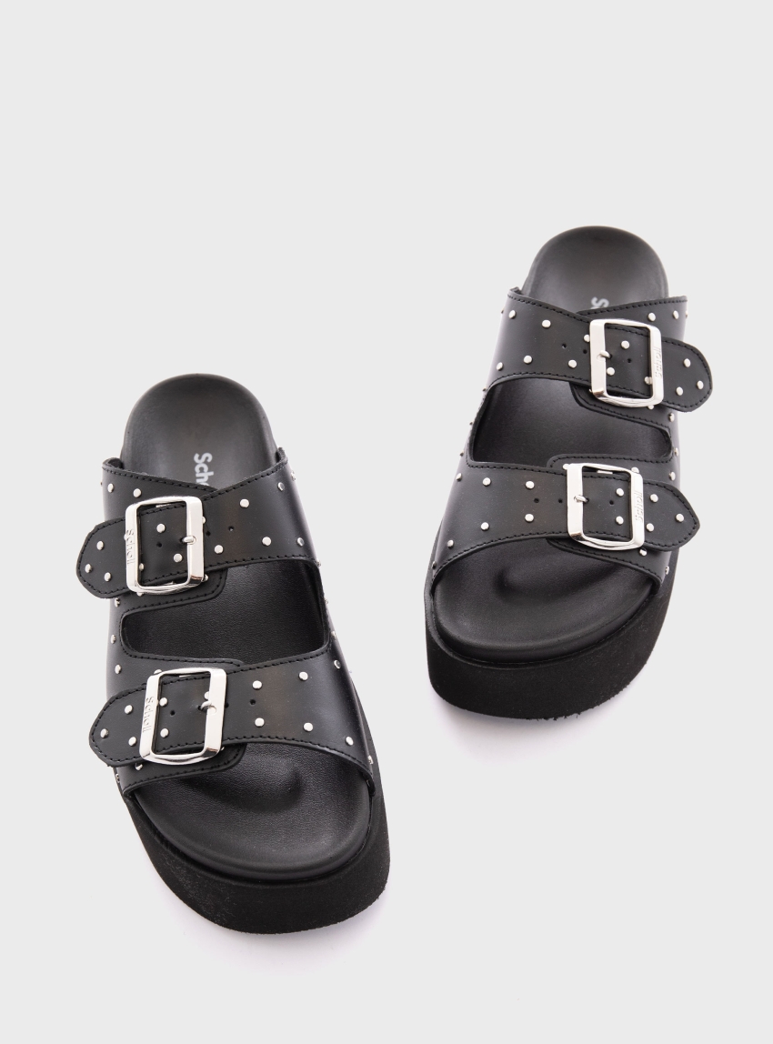 Heather Sandals - Black