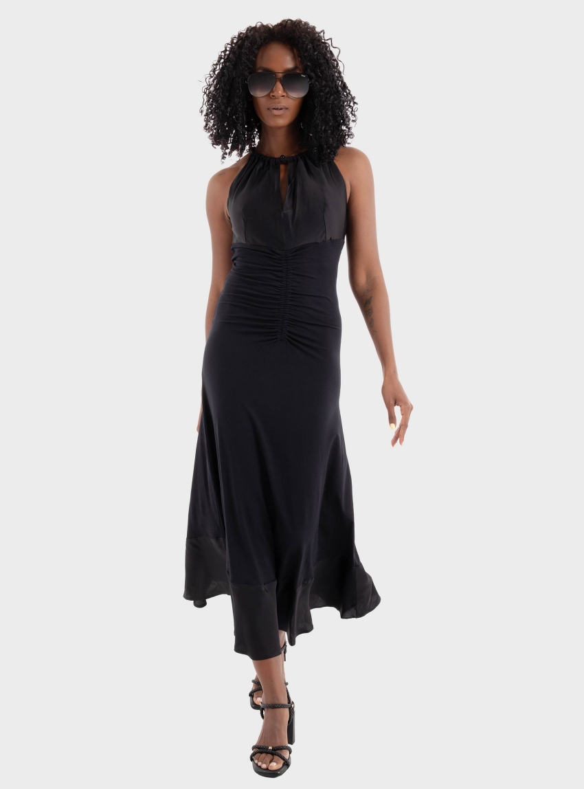 Ioanna Kourbela Opal' Midi Dress - Black