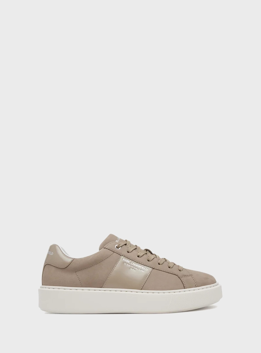 Karl Lagerfeld Maxi Kup Rsg Band Lo Lace Sneakers - Taupe