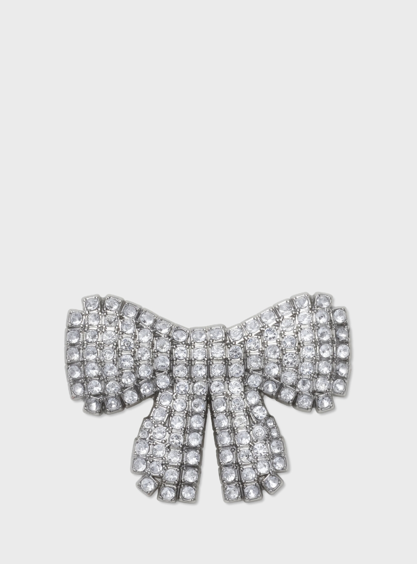 Crocs Jibbitz™ Charms Bling Bow - Silver