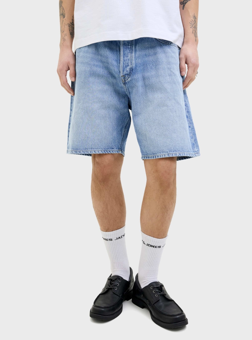 Jack & Jones Tony Original Loose Shorts - Medium Aged Denim