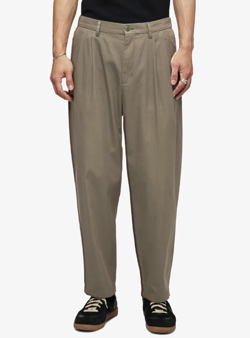 Drykorn Karyko Relaxed Fit Trousers - Olive 
