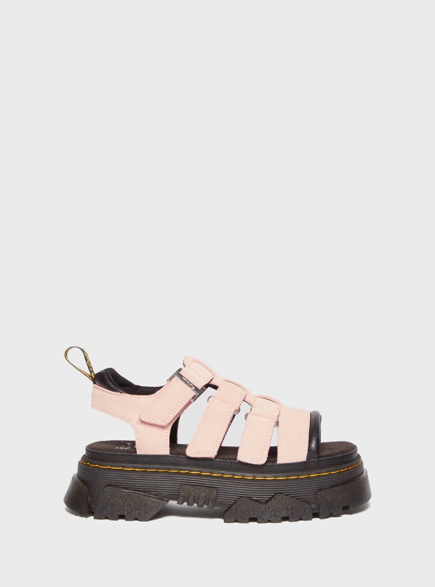 Dr Martens Mattison 3 Strap Sandals - Pale Pink