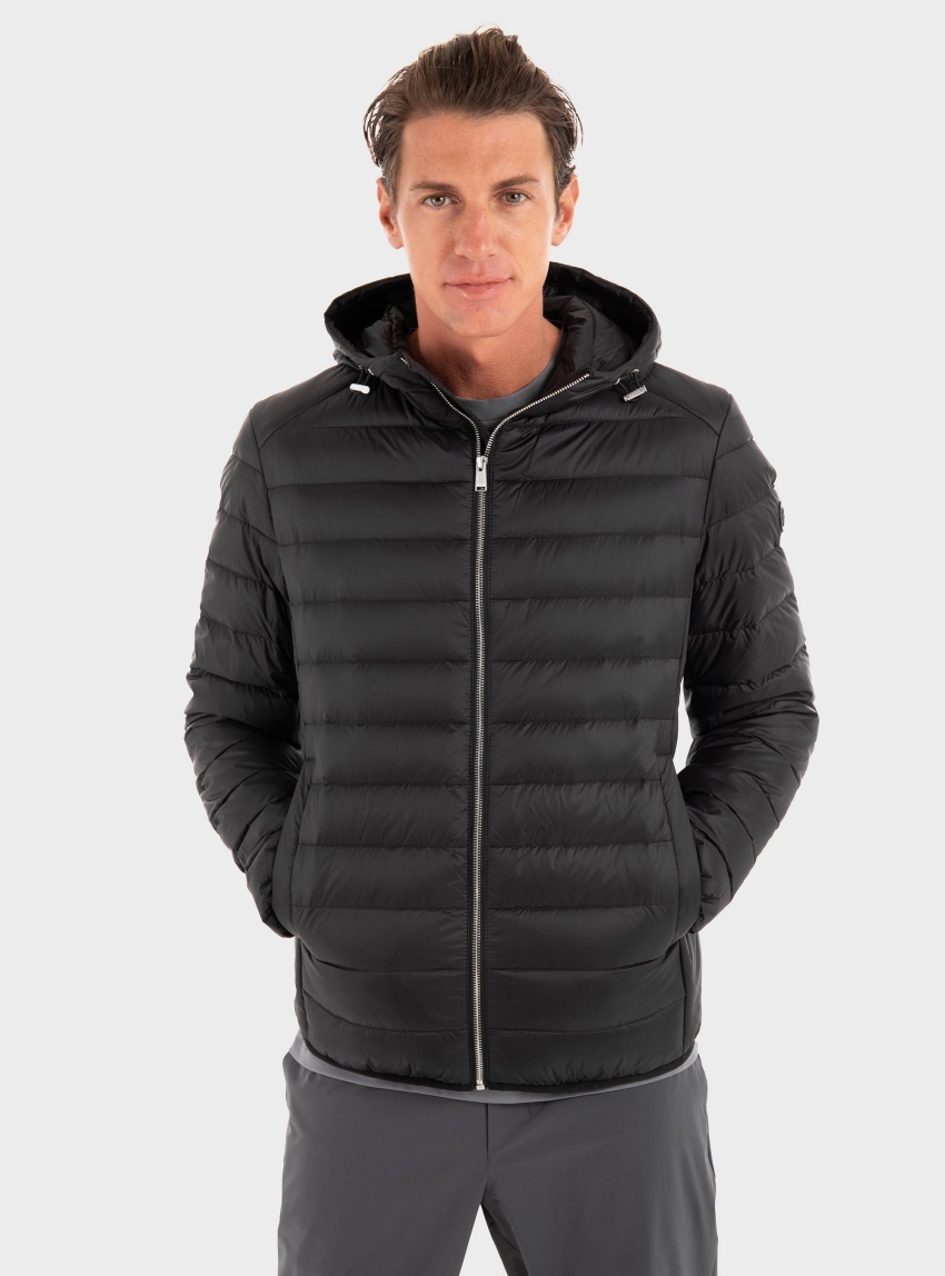 BOSS Water-Repellent Padded Jacket H-Dimeo - Black