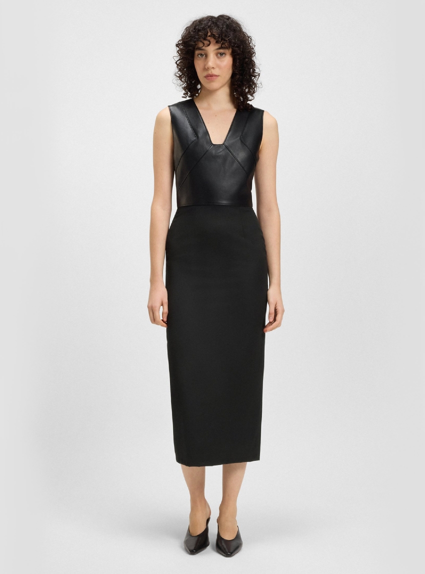 BOSS Lomg Dress Drumialda - Black