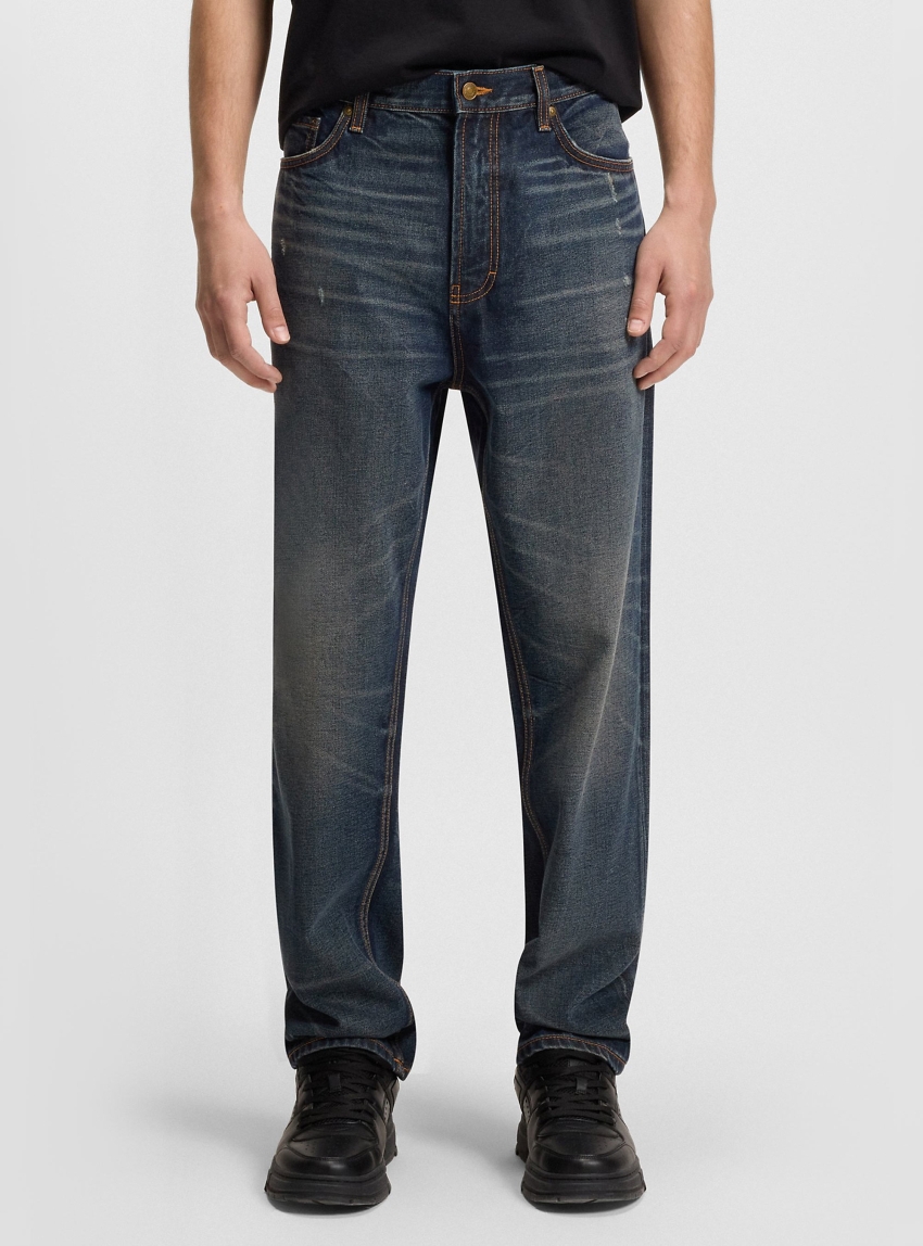 HUGO Tapered-Fit Jeans HUGO 838 - Dark Aged Denim