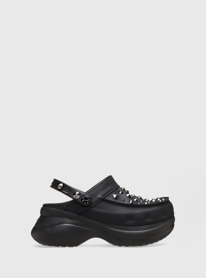 Crocs Bae Studded Clogs - Black