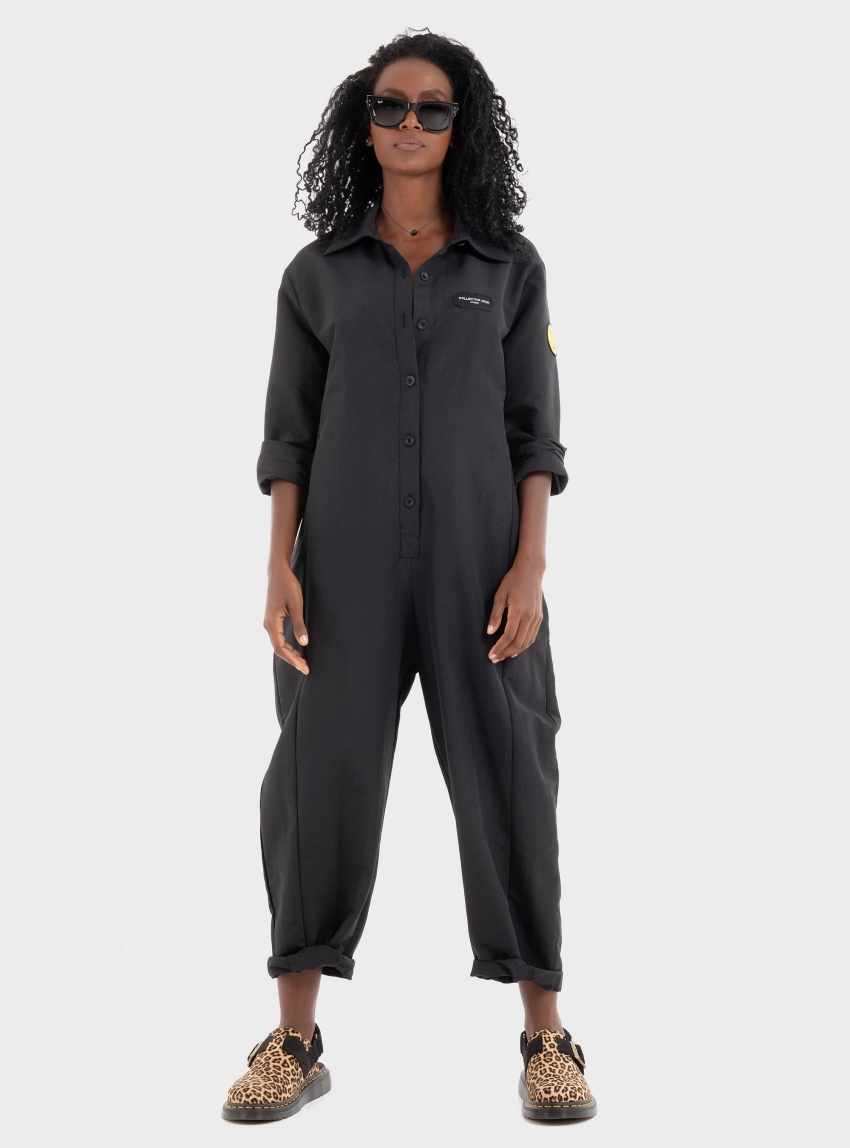 Collectiva Noir Kaia Jumpsuit - Black