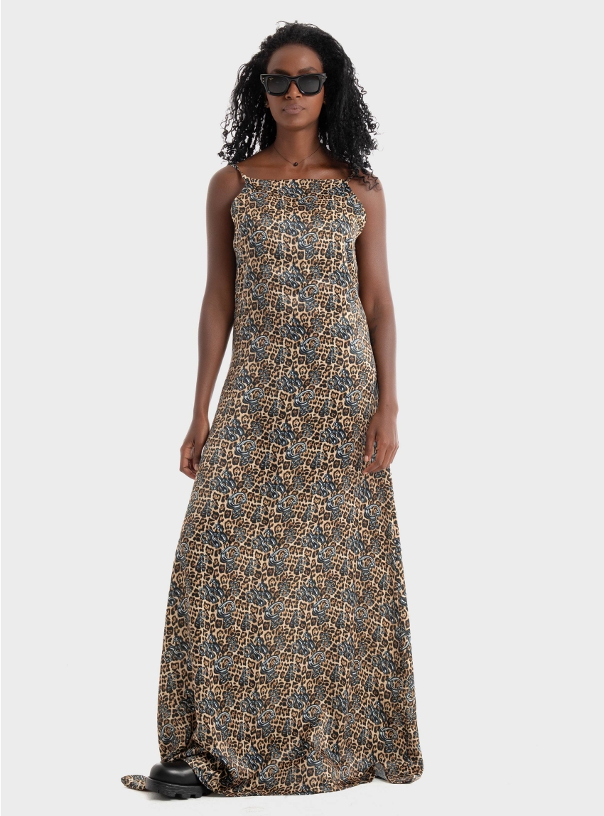 Collectiva Noir Tulia Dress - Brown
