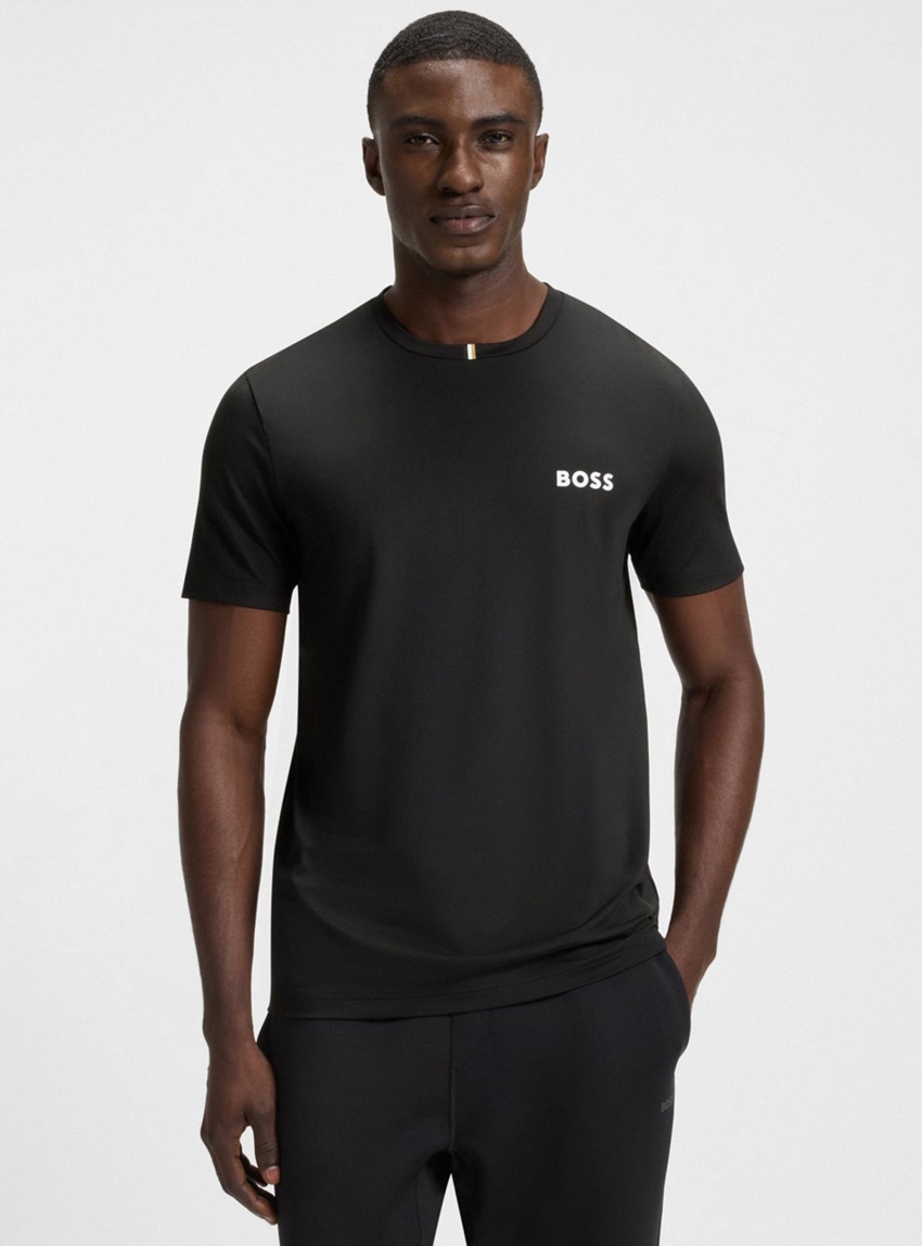 BOSS Slim Fit T-Shirt Tee TOC - Black