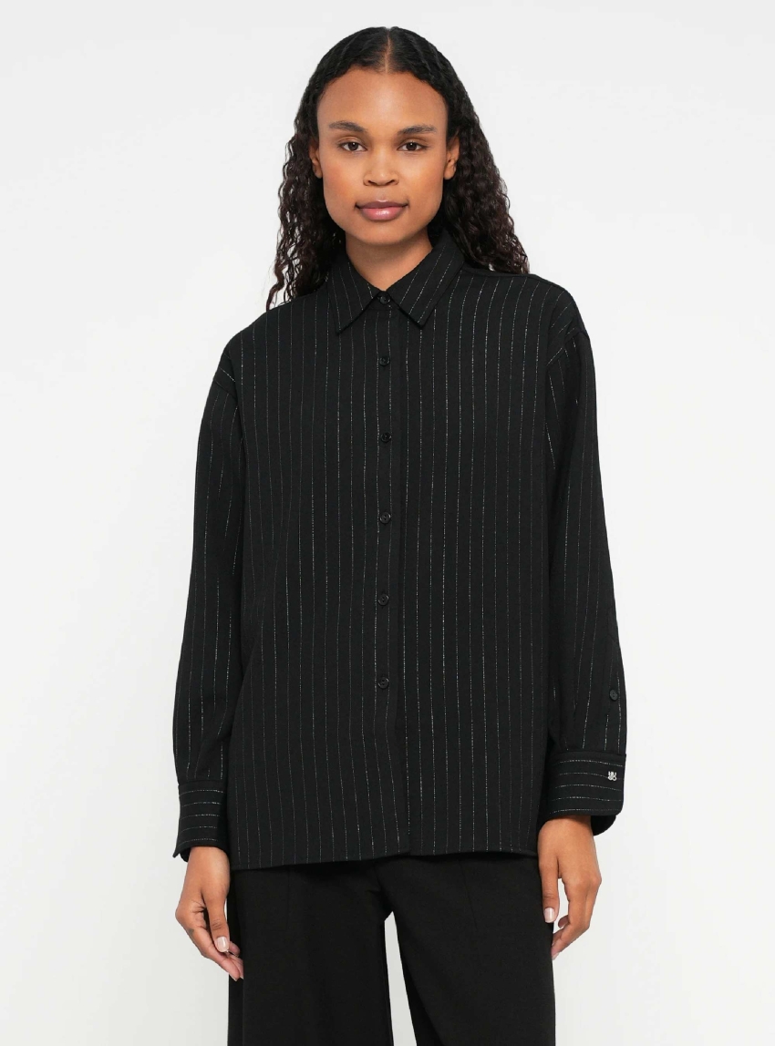 HUGO Relaxed Shirt Eskil - Black