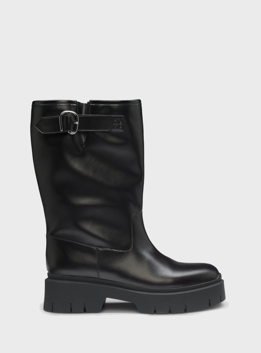 HUGO Boots Kris_BkBoot_BROM - Black