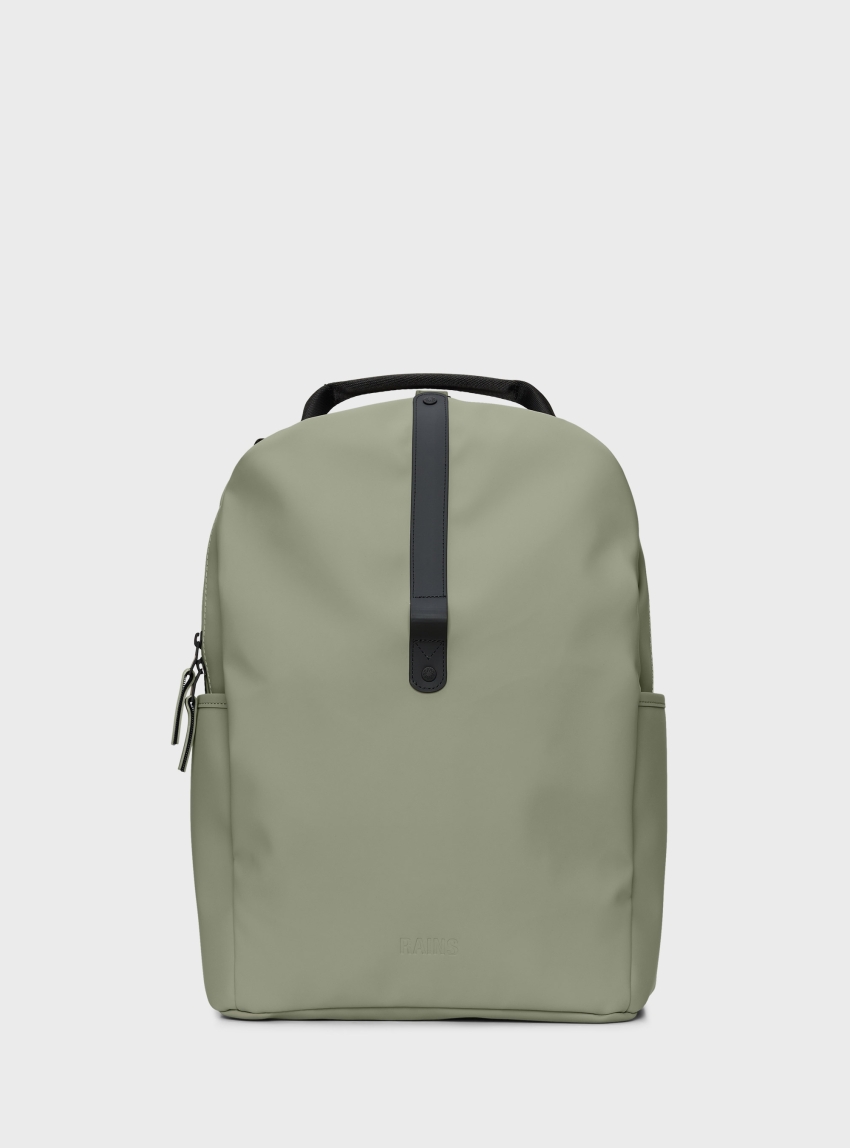 Rains Clip Front Backpack - Light Olive