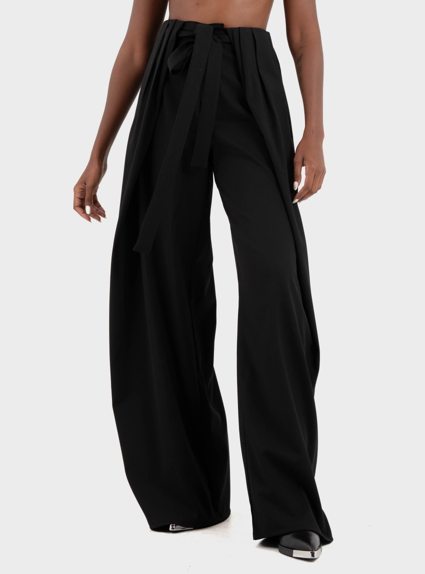 Ioanna Kourbela 'Sartoreality' Trousers With Pleats - Black