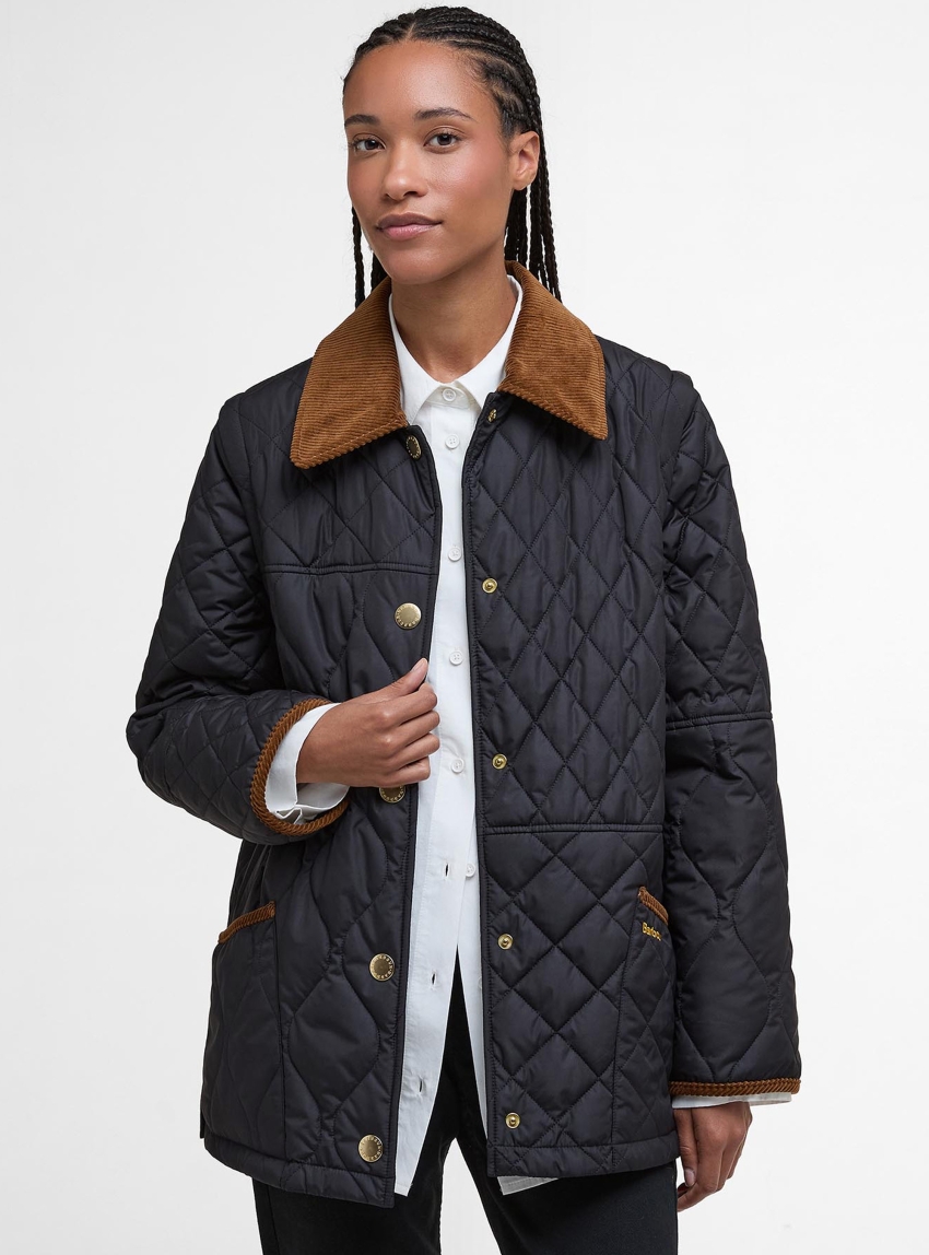 Barbour Lorrie Quilted Jacket - Black
