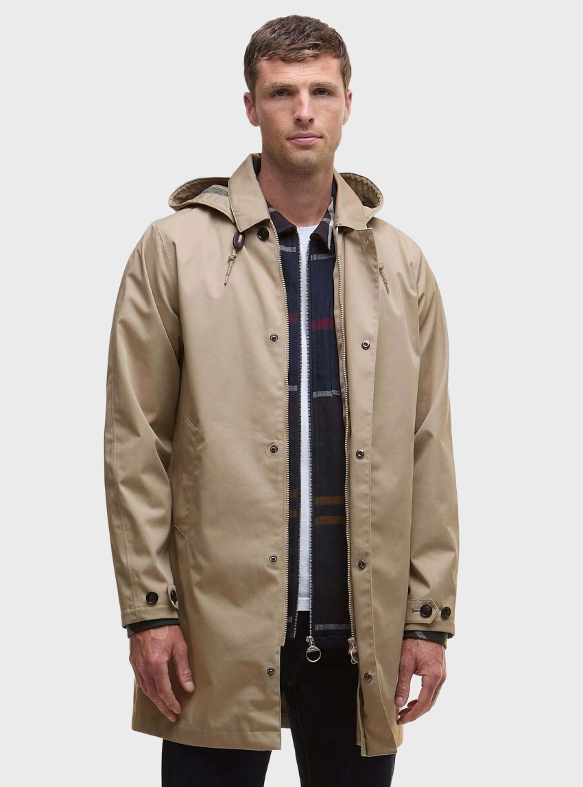 Barbour Lorig Waterproof Mac - Beige