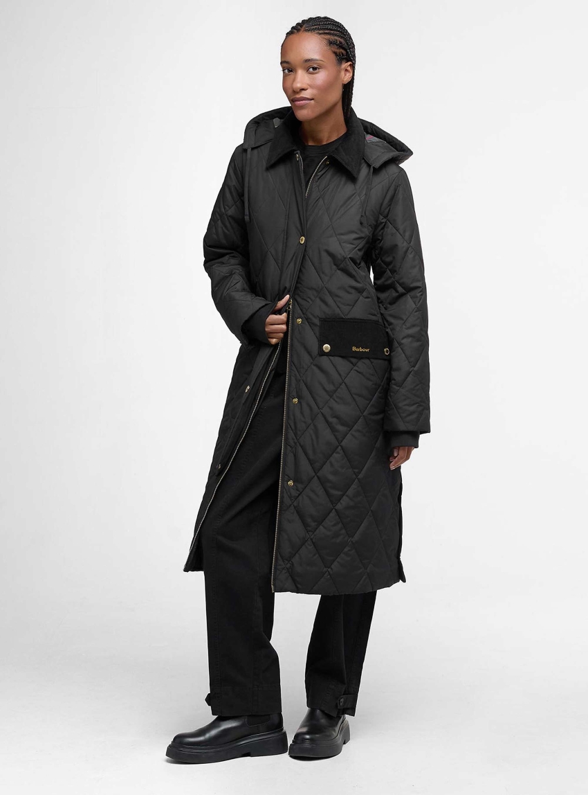 Barbour Meredith Quilted Jacket - Black