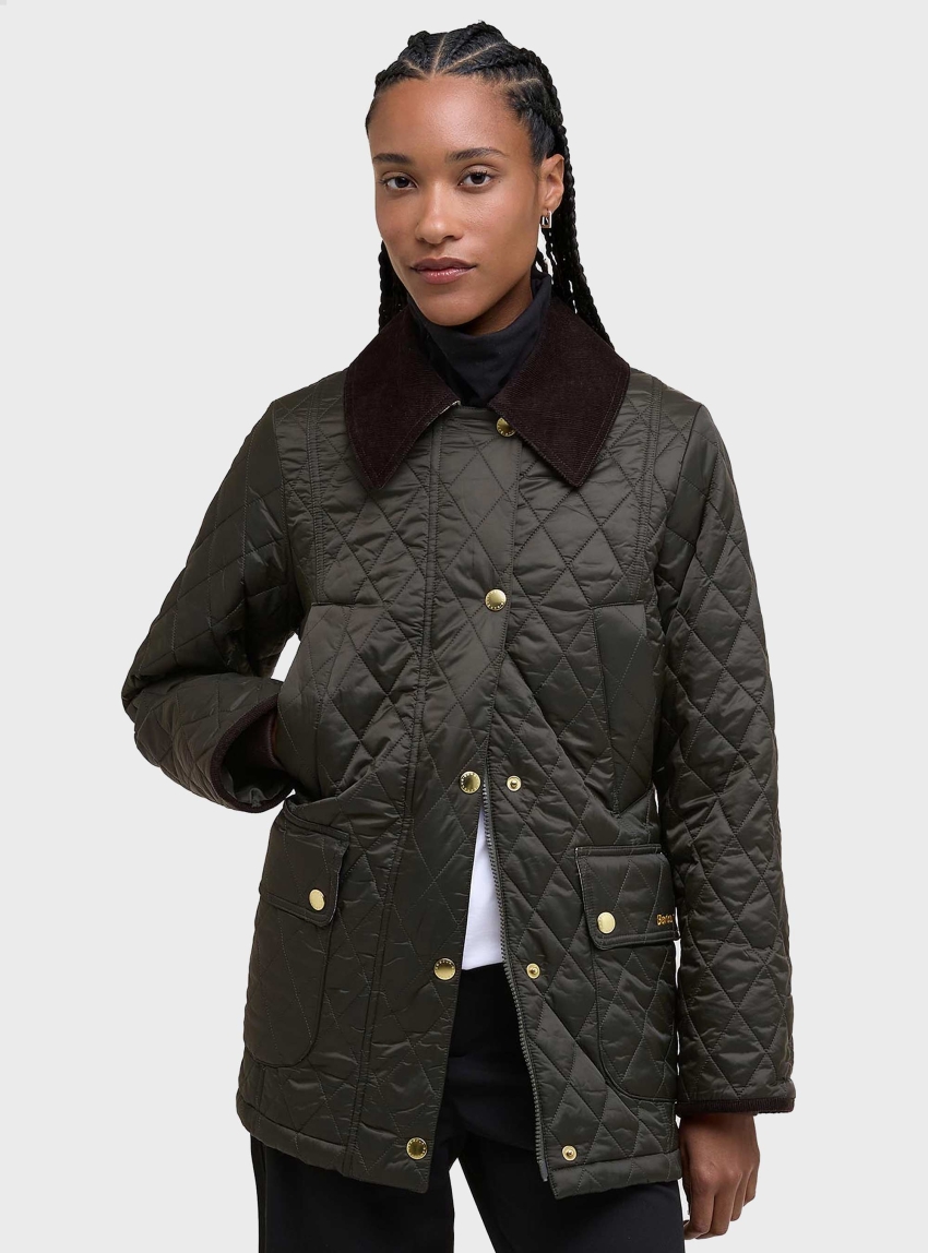Barbour Modern Beadnell Quilted Jacket - Sage